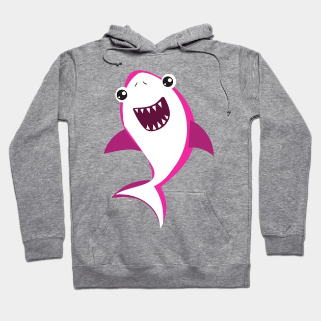 Cute Shark Little Shark Pink Shark Sea Animal Cute Shark